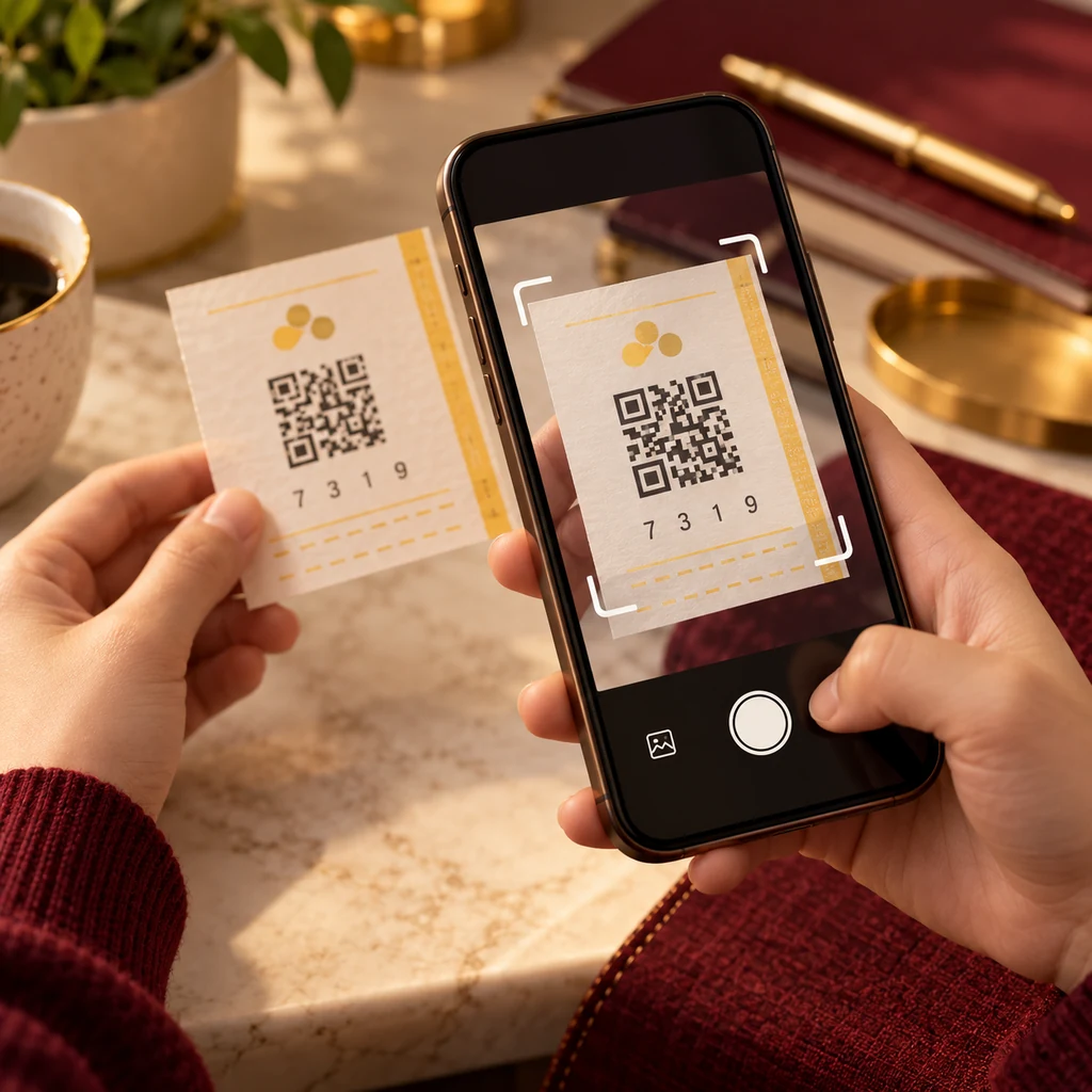 4D Magnum Scan: How to Use the Official App to Scan Your Ticket & Check Results — editorial illustration