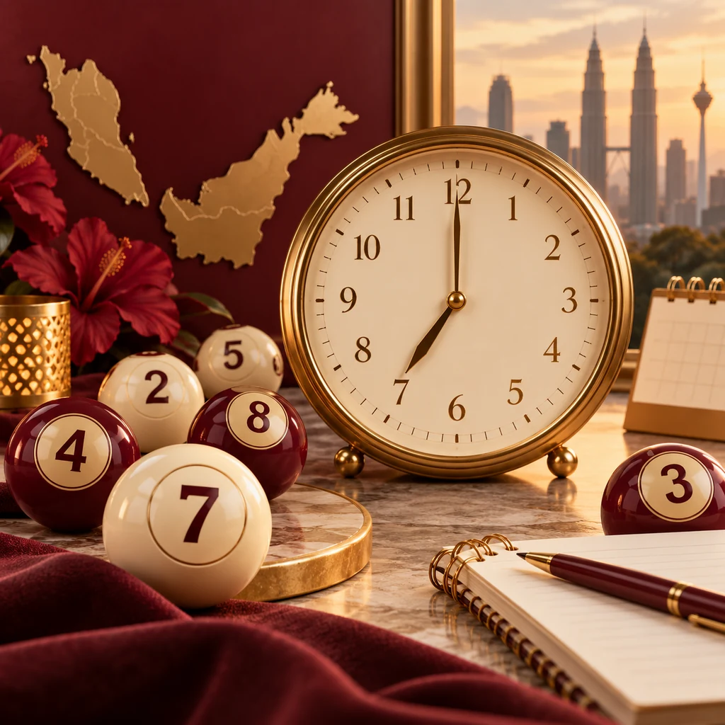 Magnum 4D Live Draw Time: What Time Does Magnum Close & Draw? — editorial illustration