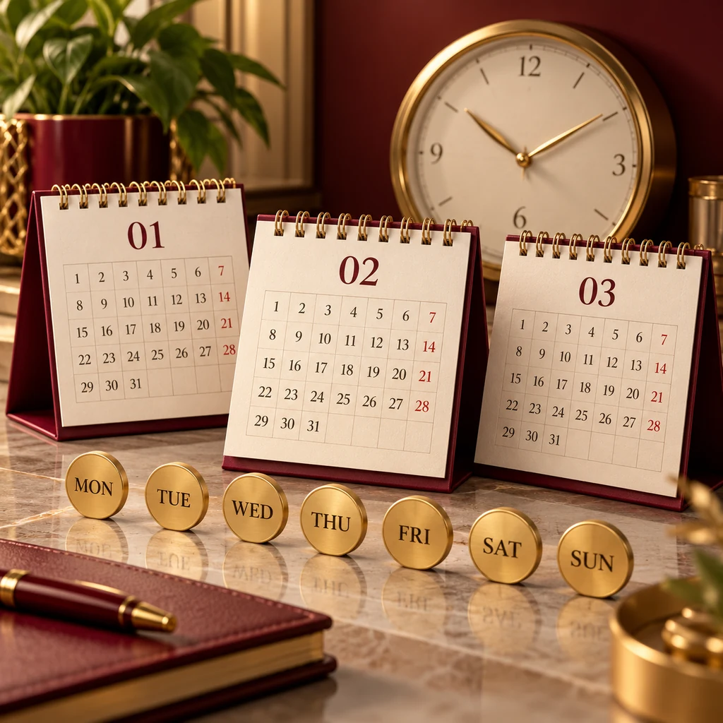 Magnum 4D Draw Days & Closing Time: Complete 4D Timetable for Wednesday, Saturday & Sunday — editorial illustration