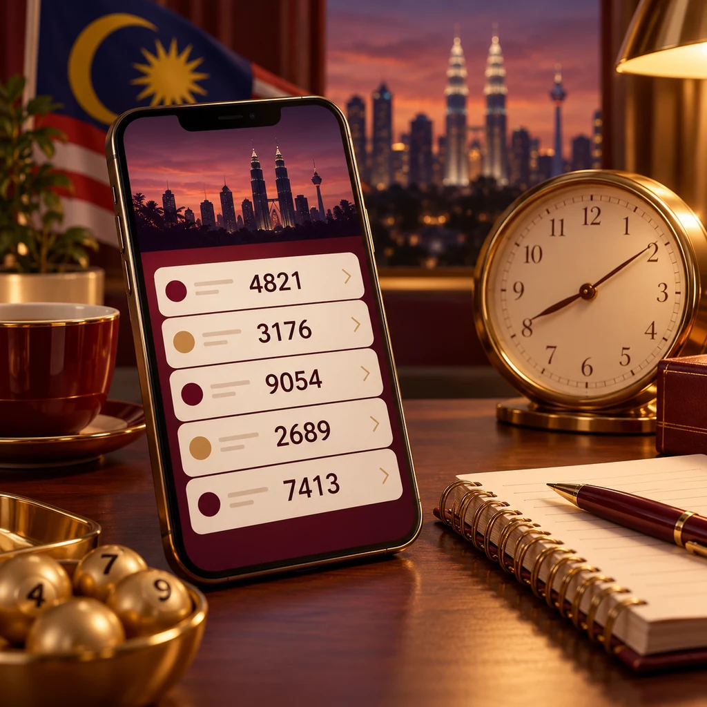Magnum 4D Results Today: Live Draw, Check Magnum Result & Next Draw Date 2026 — editorial illustration